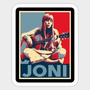 Graphic Joni Tribute Gift For Fans Sticker